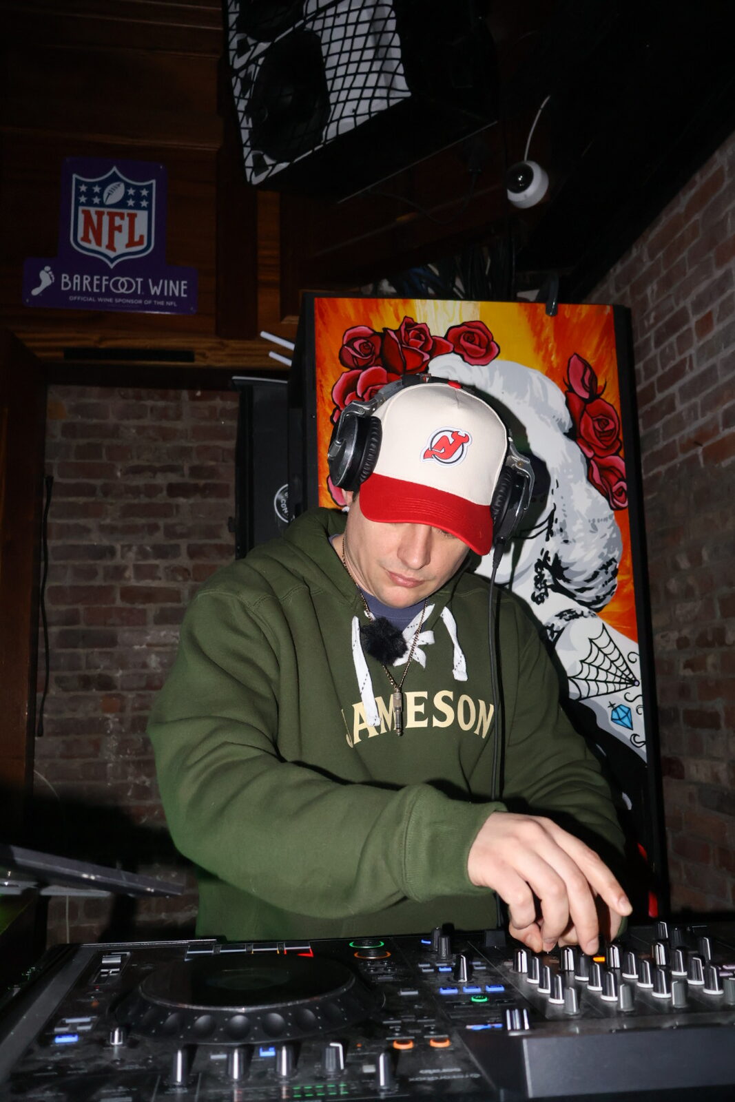 DJ spinning at Texas Arizona